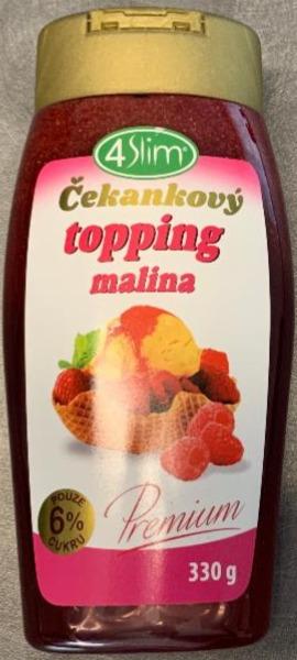 Fotografie - Čekankový topping malina premium 4Slim