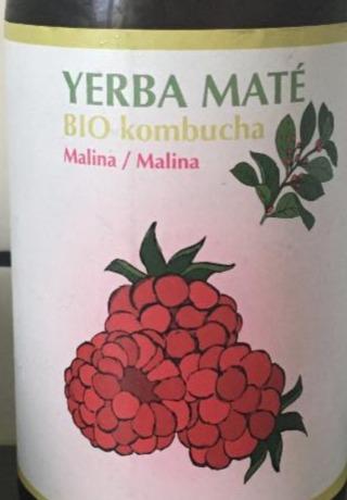 Fotografie - BIO kombucha Malina Yerba Maté