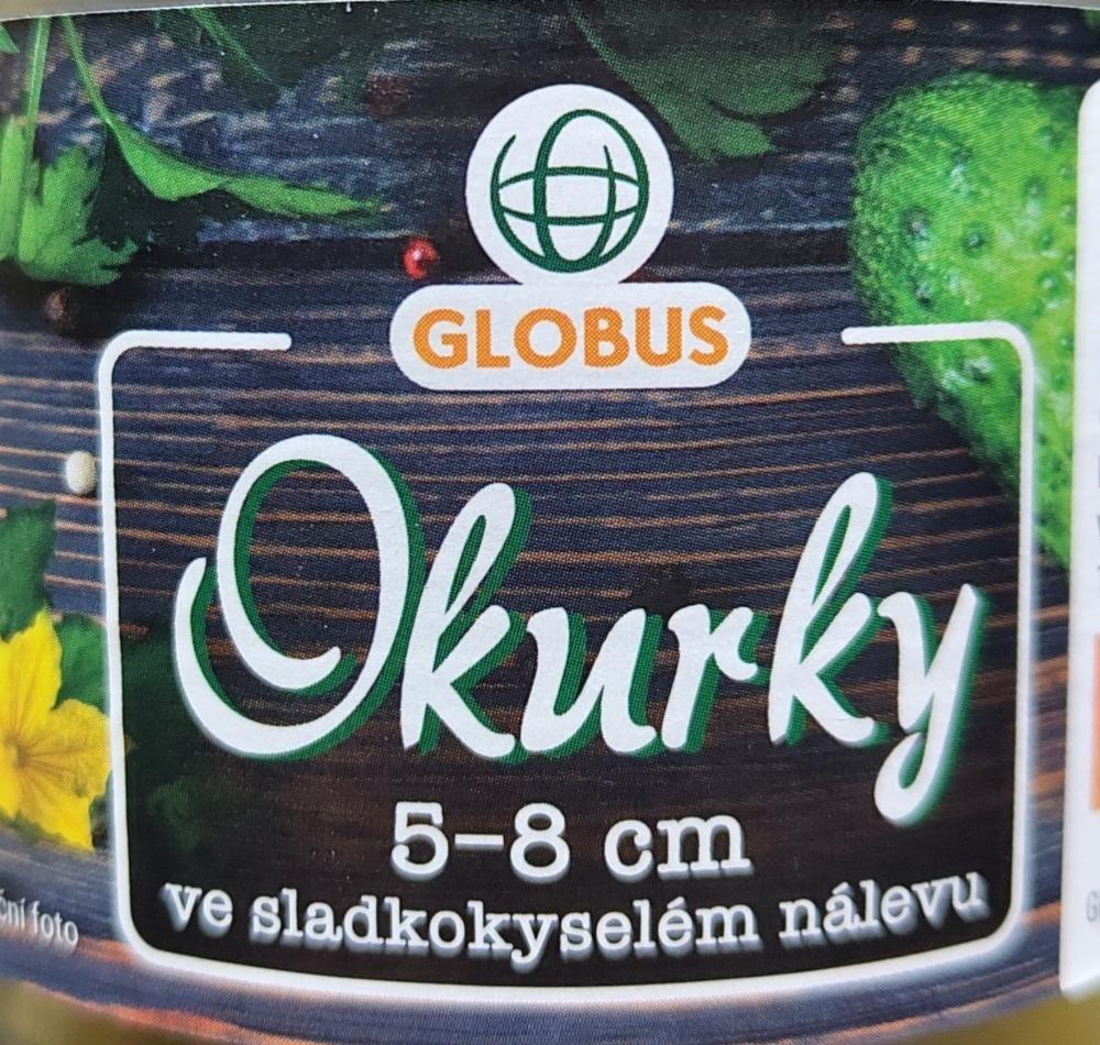 Fotografie - Okurky ve sladkokyselém nálevu Globus