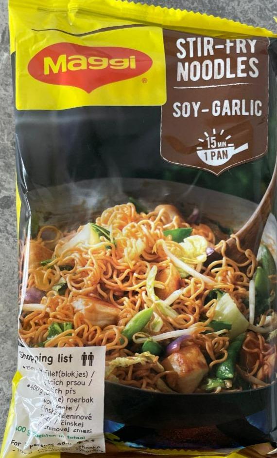 Fotografie - Stir-Fry Noodles Soy Garlic Maggi