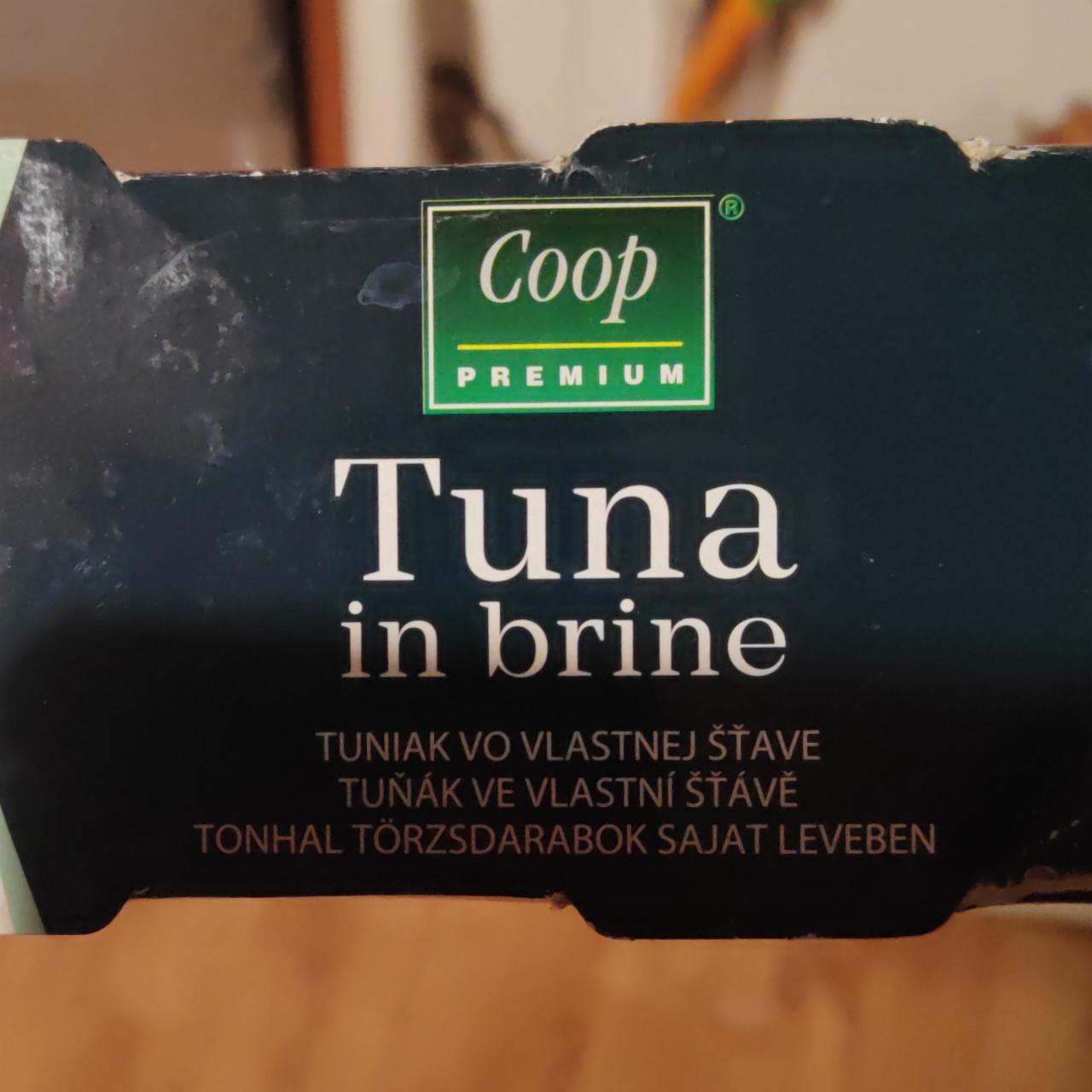 Fotografie - Tuňák ve vlastní šťávě Coop Premium