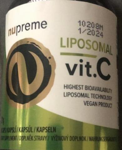 Fotografie - Liposomal Vit. C nupreme