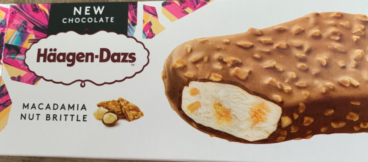 Fotografie - Macadamia Nut Brittle Häagen-Dazs