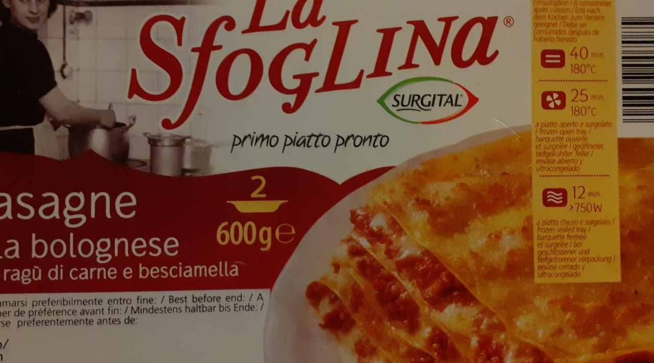 Fotografie - La Sfoglina Lasagne alla bolognese