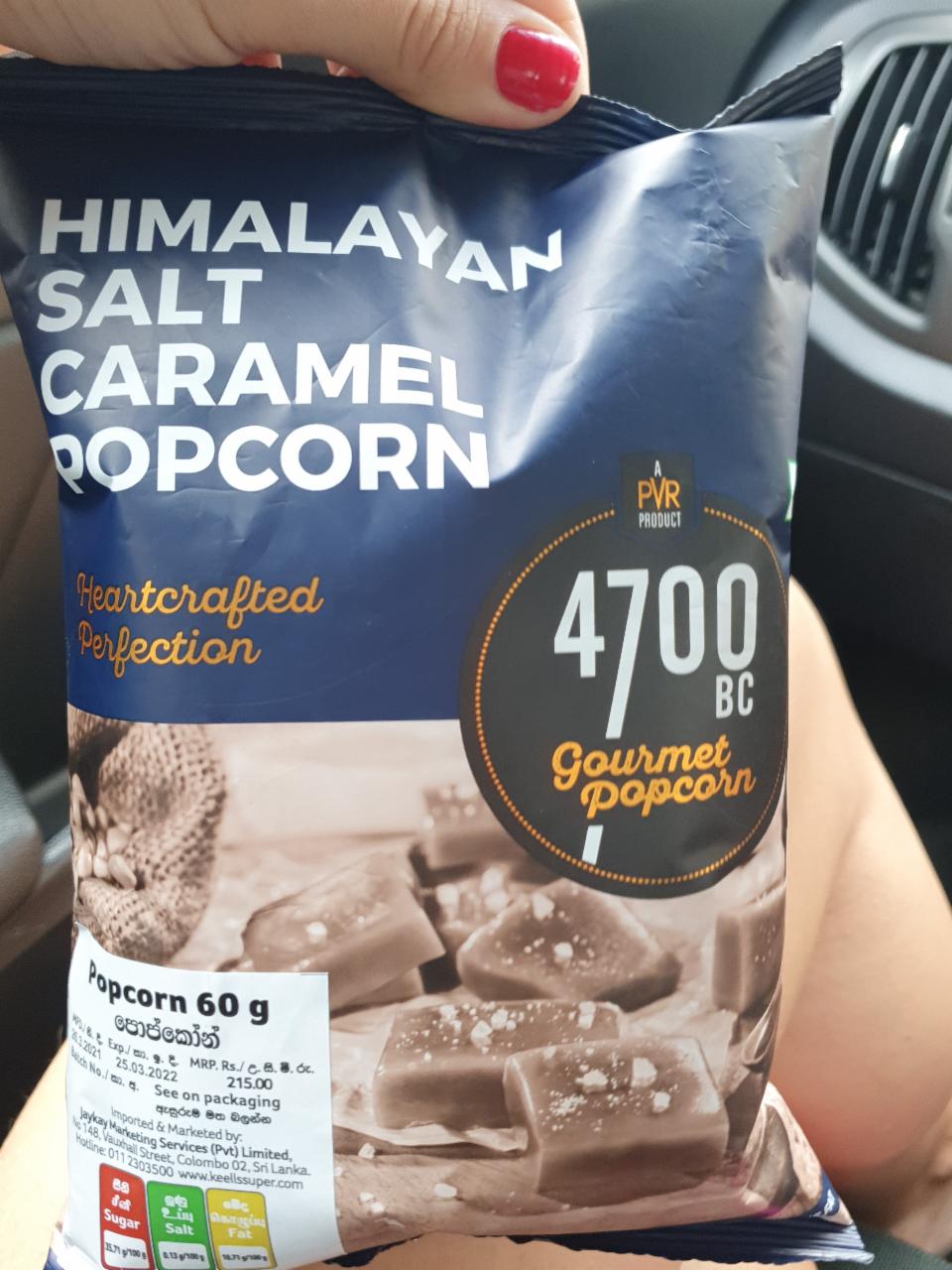 Fotografie - Himalayas Salt Caramel popcorn