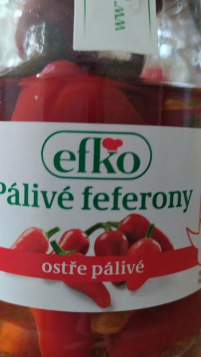 Fotografie - Efko feferony pálivé