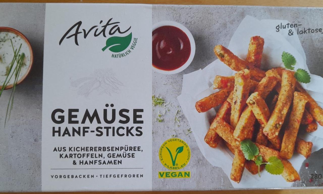 Fotografie - Gemüse-Hanf-Sticks Avita