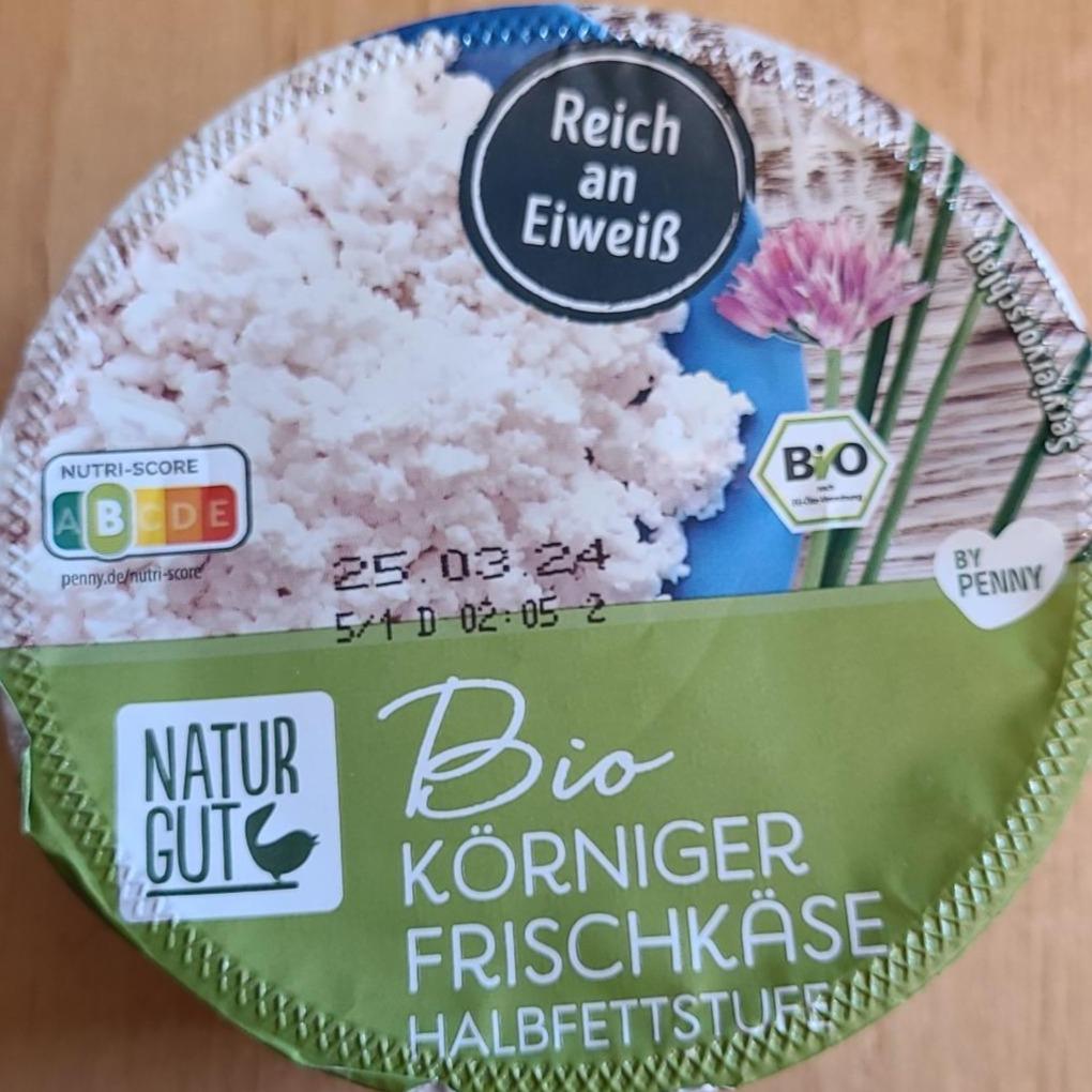 Fotografie - Bio körniger frischkäse halbfettstufe Natur Gut