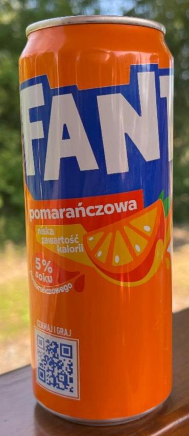 Fotografie - Fanta pomarańczowa niska zawartość kalorii 5% soku