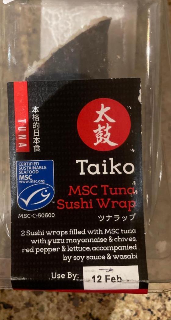 Fotografie - MSC TUNA SUSHI WRAP