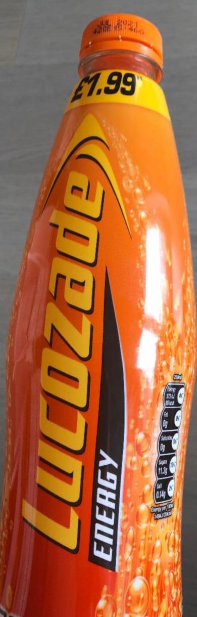 Fotografie - Lucozade Energy Orange