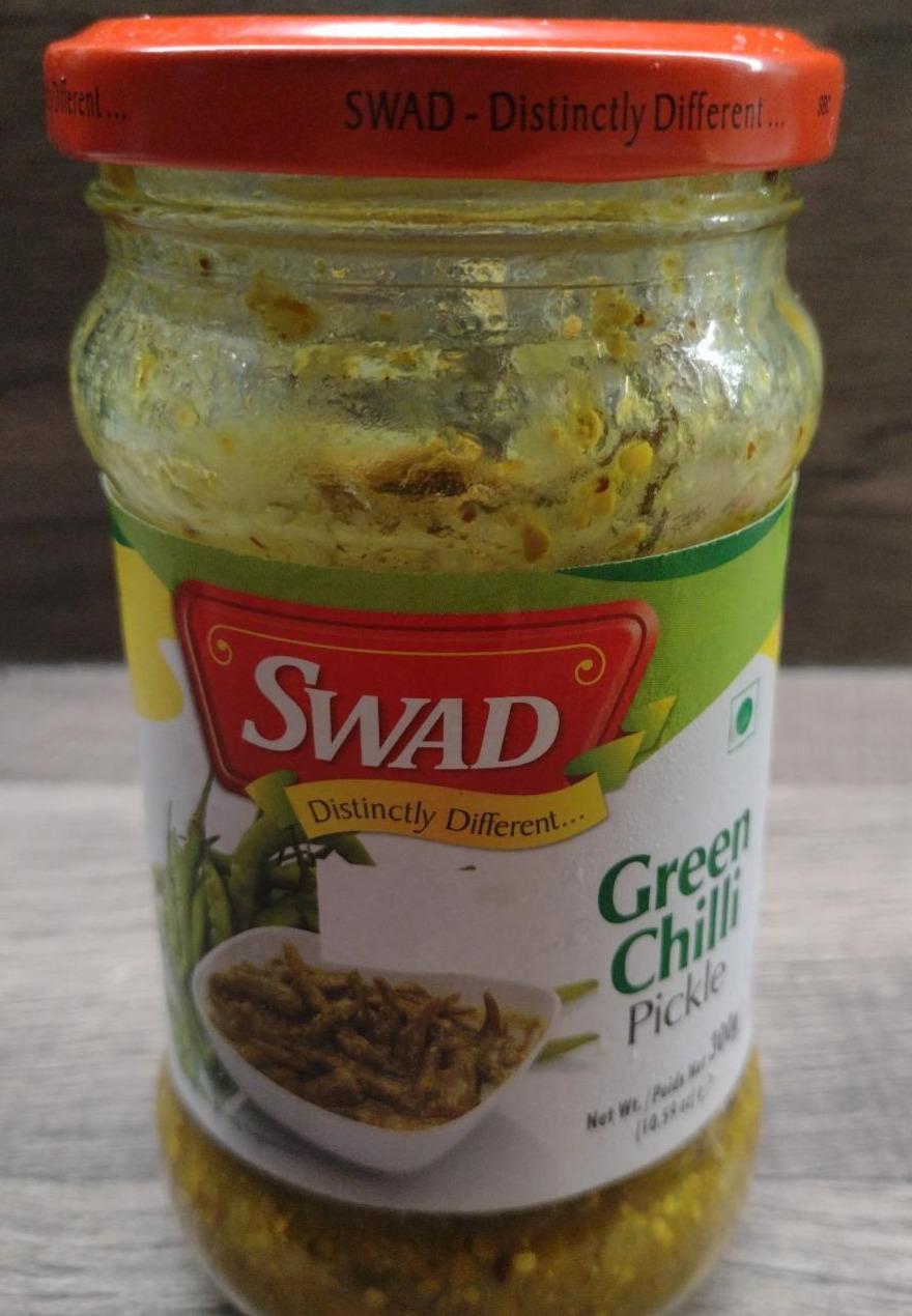 Fotografie - Green Chilli Pickle Swad