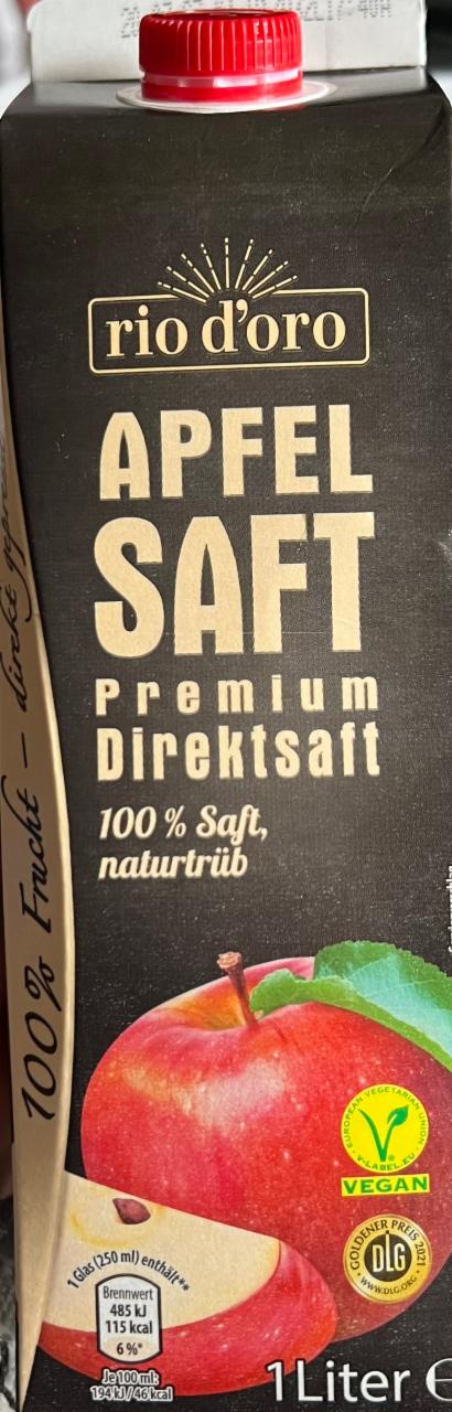 Fotografie - Apfel saft premium Direktsaft Rio d'oro