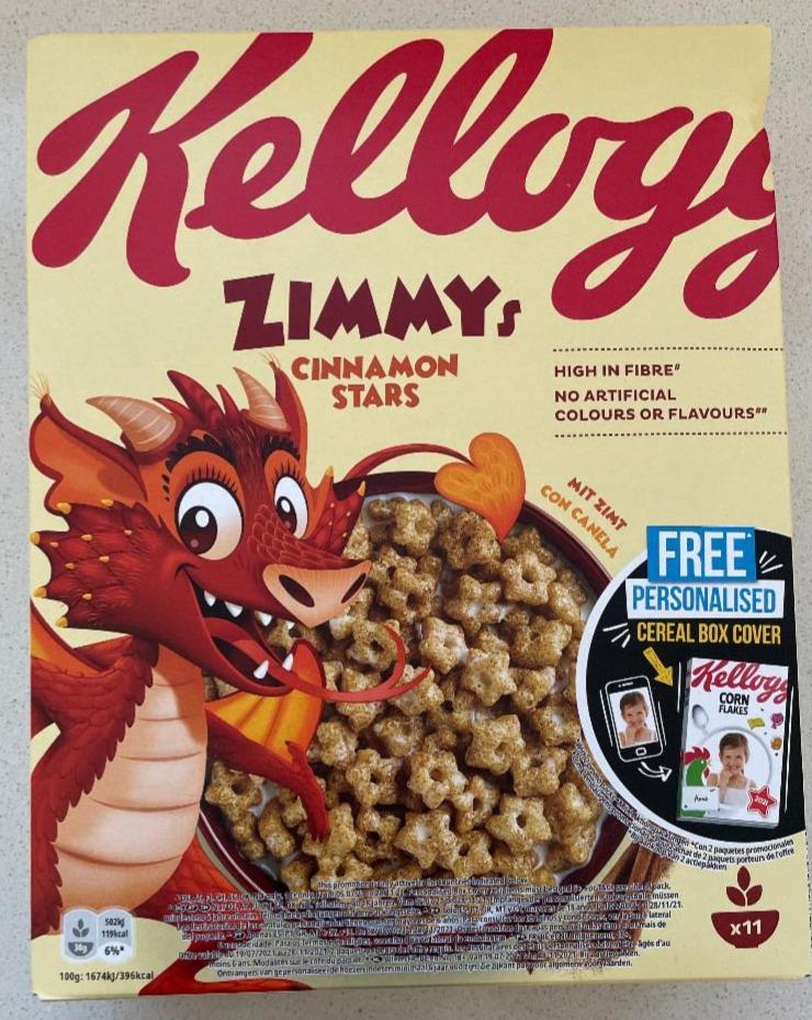 Fotografie - Zimmys Cinnamon Stars Kellogg's