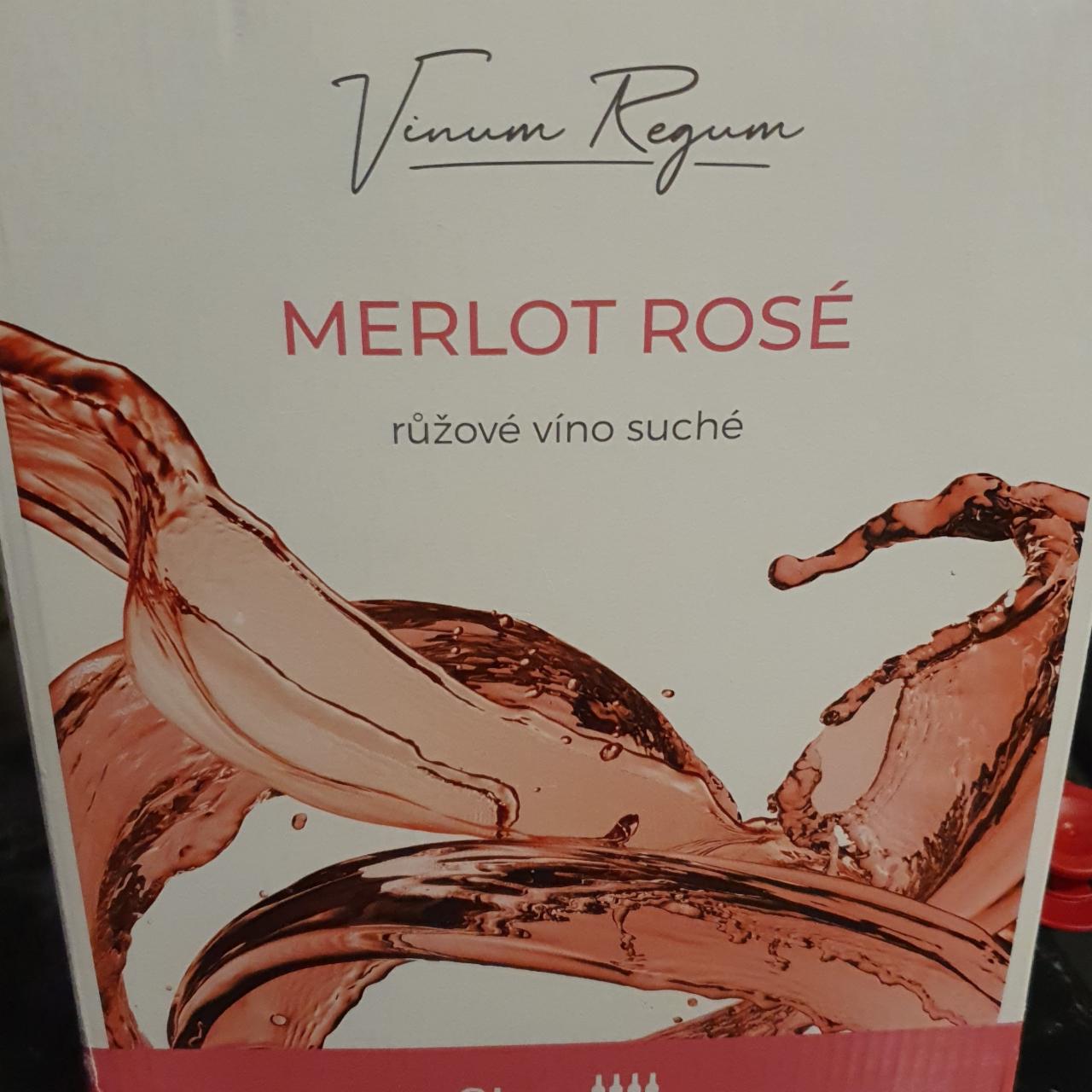 Fotografie - Merlot Rosé Vinum Regum