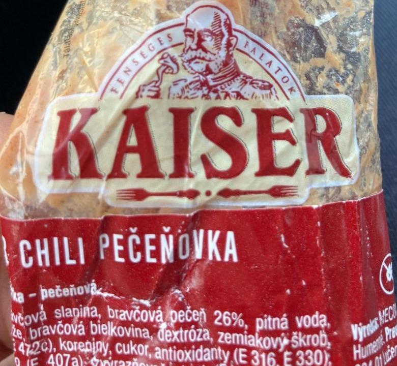 Fotografie - Chili pečeňovka Kaiser