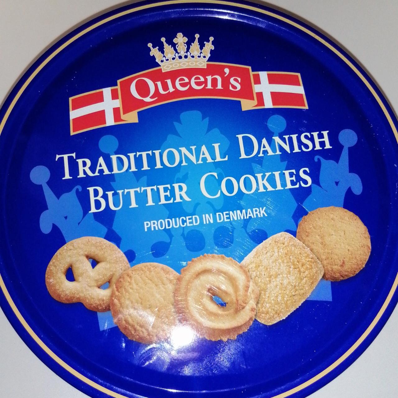 Fotografie - Traditional Danish Butter Cookies Queen's