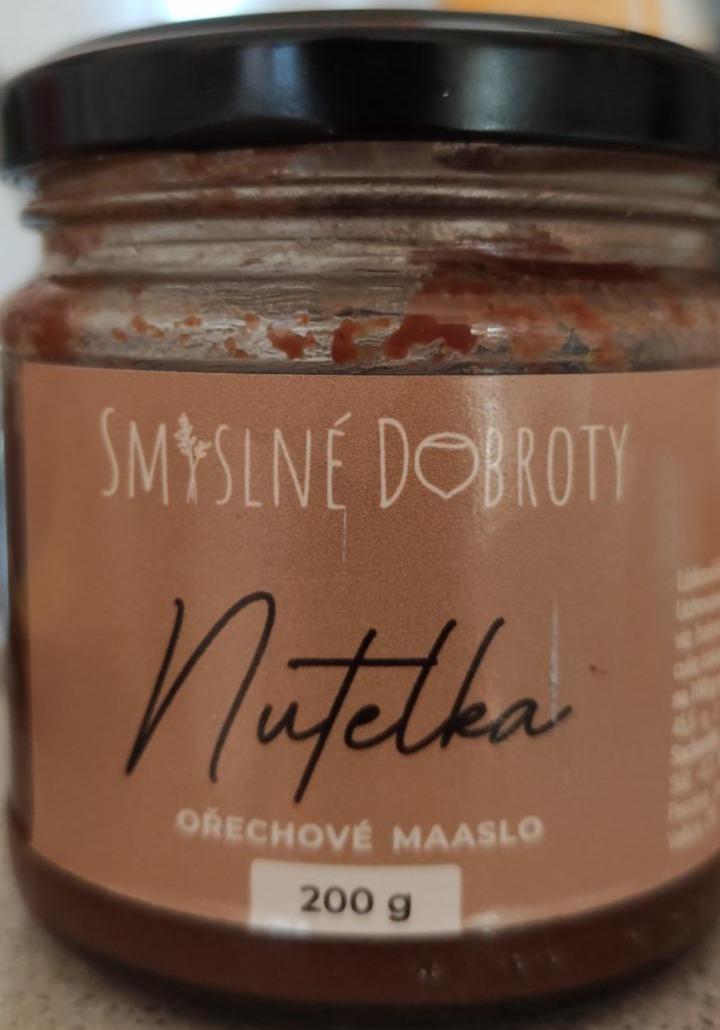 Fotografie - Nutelka Ořechové maaslo Smyslné dobroty