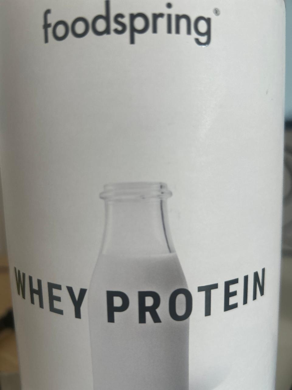 Fotografie - Whey protein Foodspring