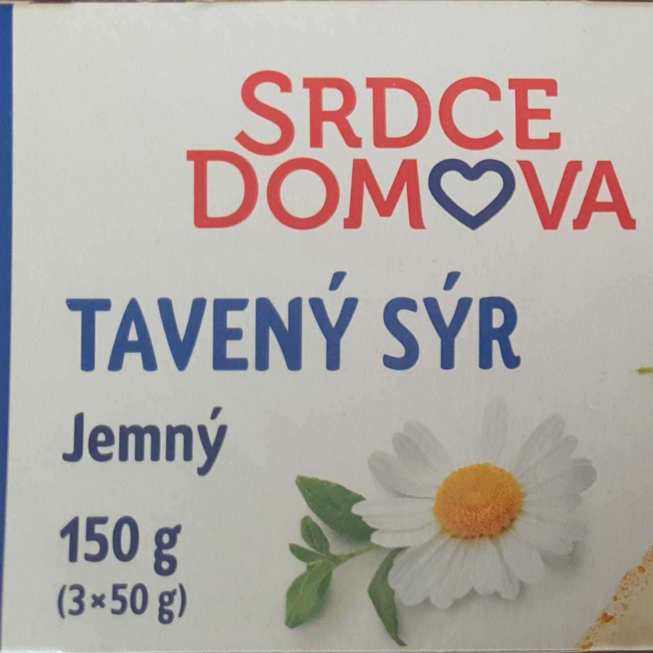 Fotografie - Tavený sýr jemný Srdce domova