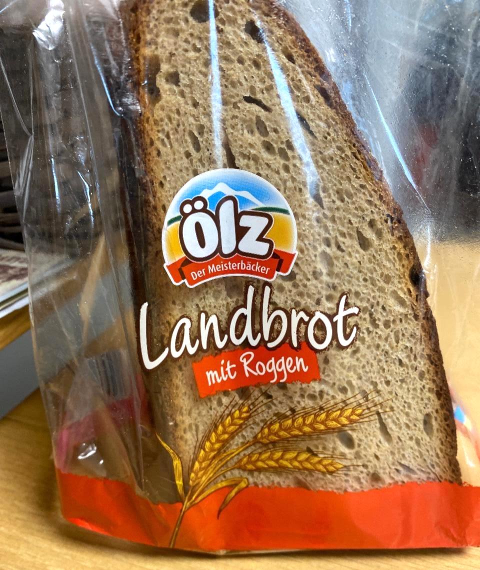 Fotografie - Landbrot mit Roggen Ölz Der Meisterbäcker