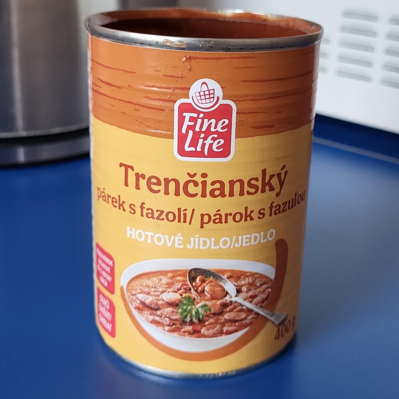 Fotografie - Trenčiansky párek s fazolí Fine Life