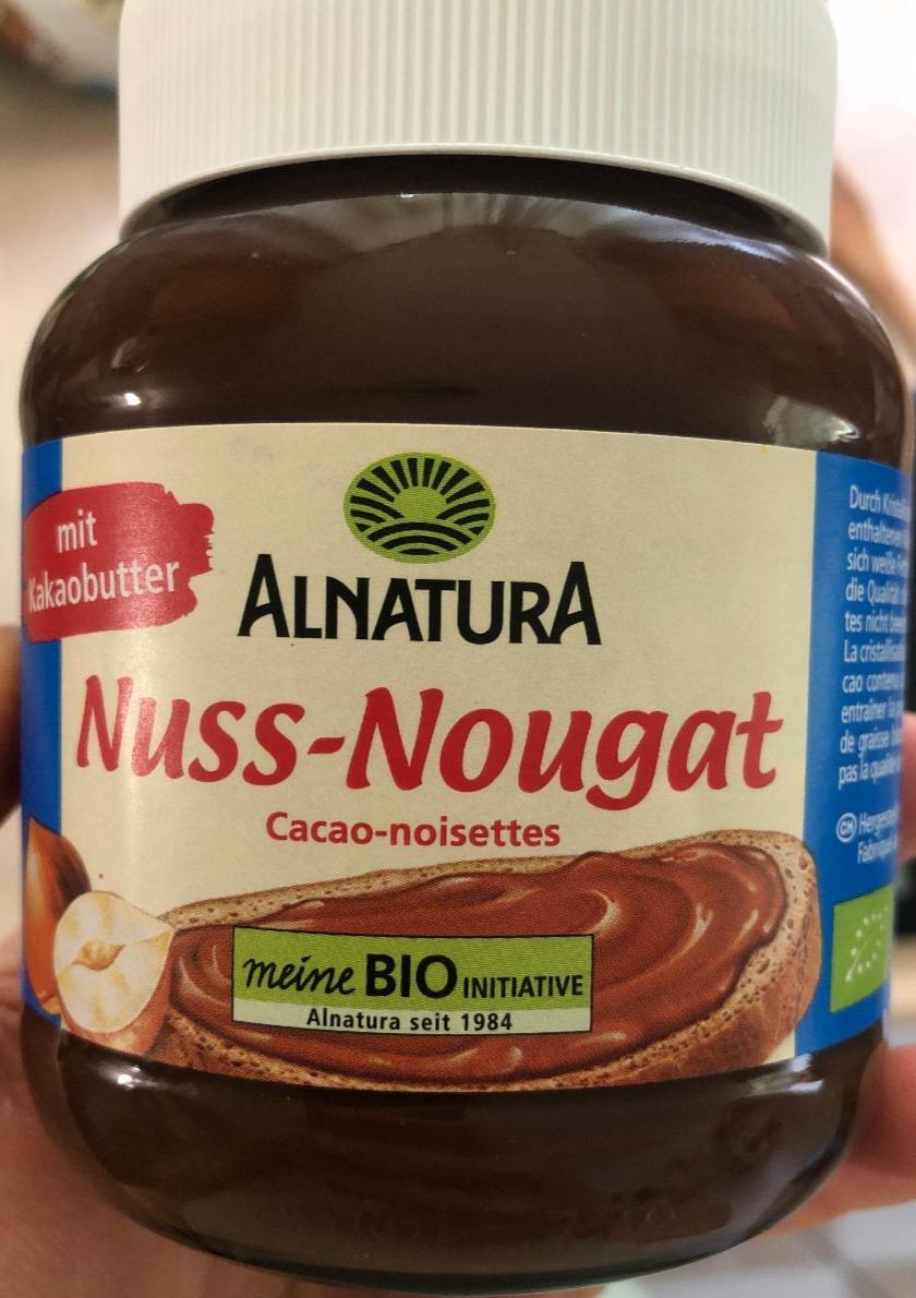 Fotografie - Nuss-Nougat Alnatura