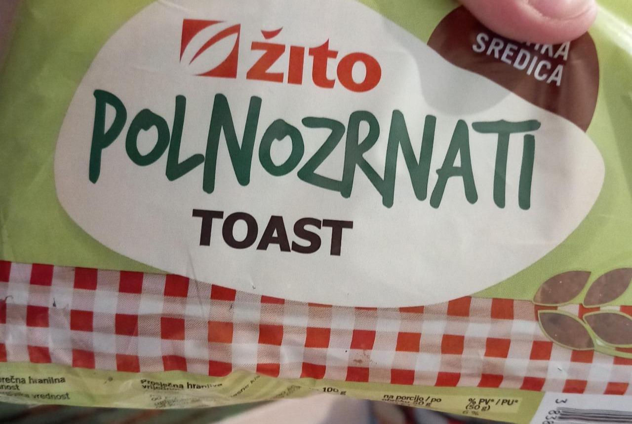 Fotografie - Polnozrnati toast Žito