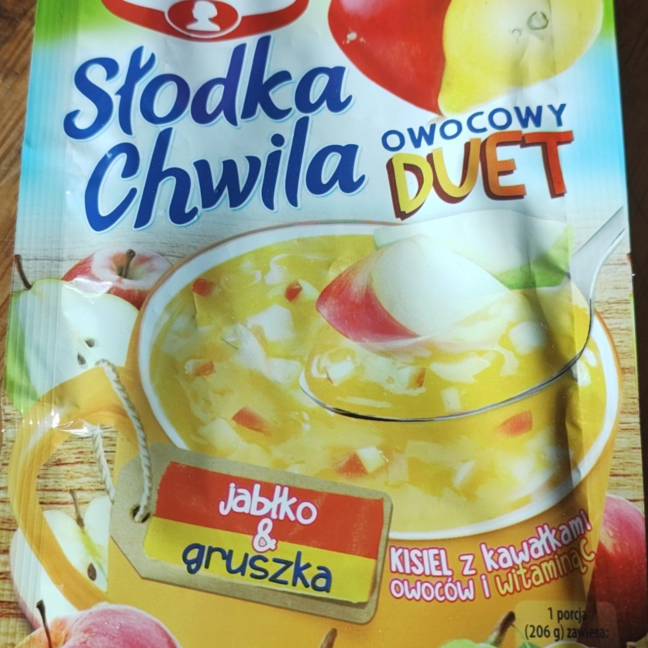 Fotografie - Slodka Chwila owocowy duet jablko a gruszka Dr.Oetker