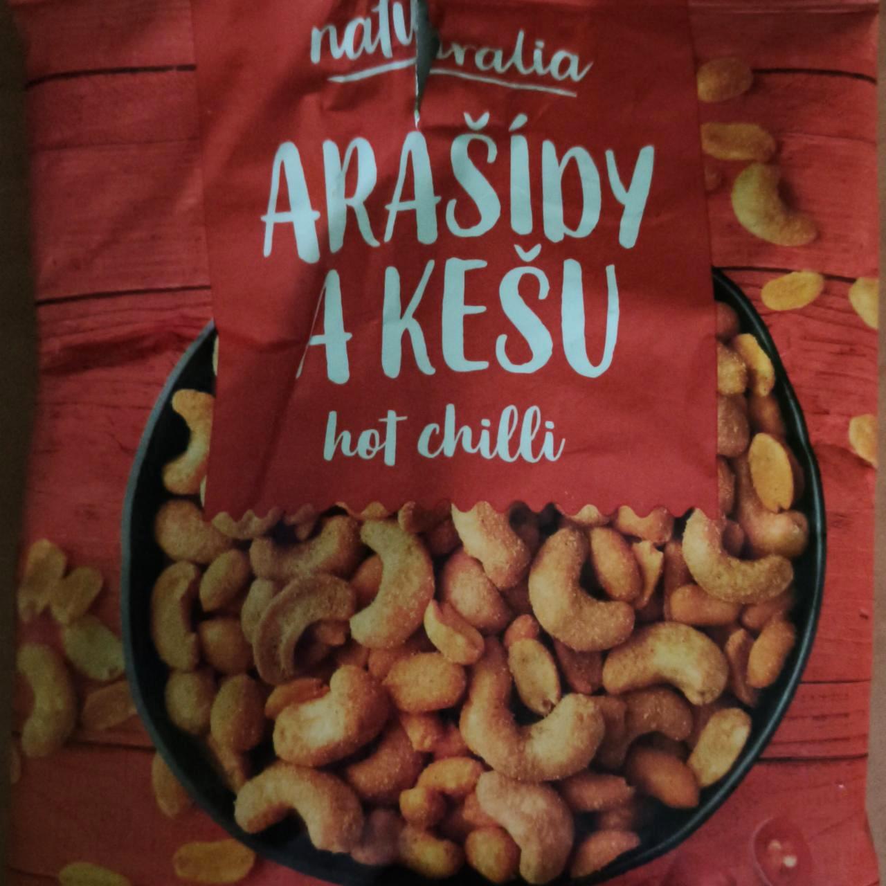 Fotografie - Arašídy a kešu hot chilli Naturalia