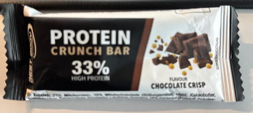 Fotografie - Protein crunch bar flavour chocolate crisp Best Body Nutrition