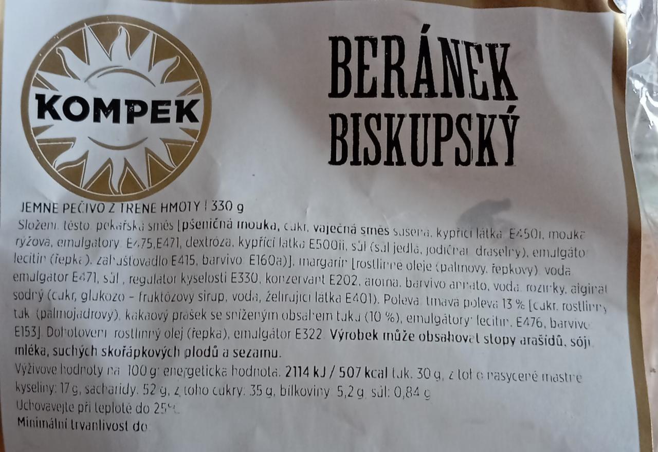 Fotografie - Beránek biskupský Kompek