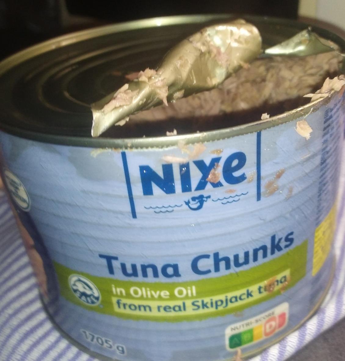 Fotografie - tuna chunks in Olive oil xxl Nixe