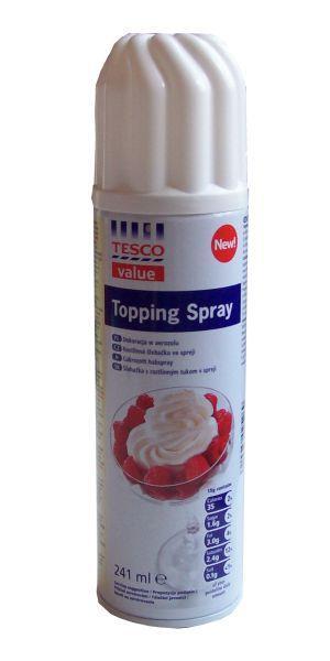 Fotografie - Topping Spray Tesco