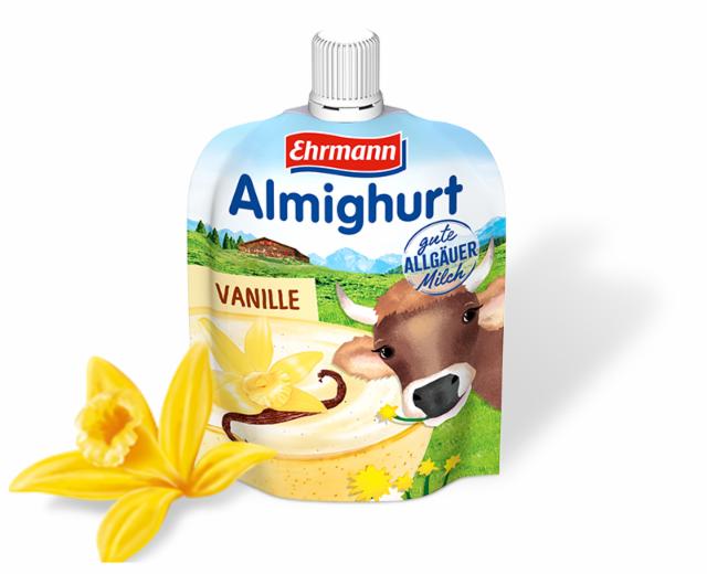 Fotografie - Almighurt Praktisch und lecker Vanille Ehrmann