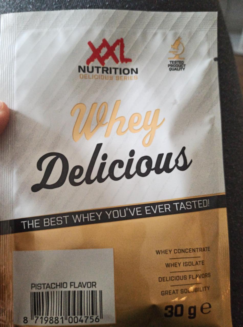 Fotografie - Whey Belicious pistachio flavor XXL Nutrition