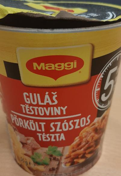 Fotografie - Maggi Dobrý hostinec Guláš,těstoviny