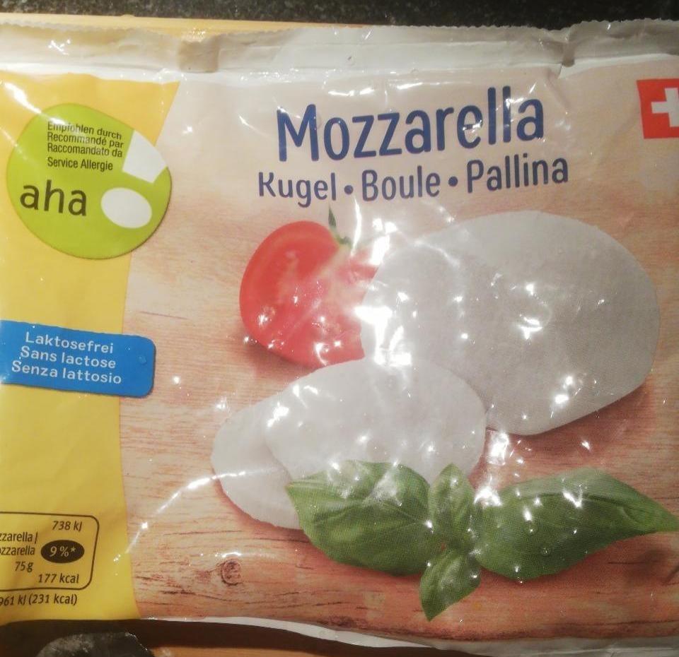 Fotografie - Mozzarella Kugel Laktosefrei Aha!