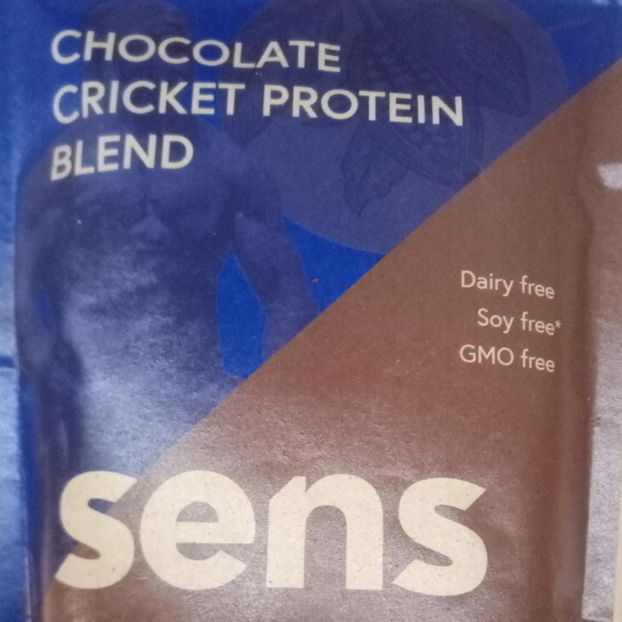 Fotografie - Chocolate cricket protein blend Sens