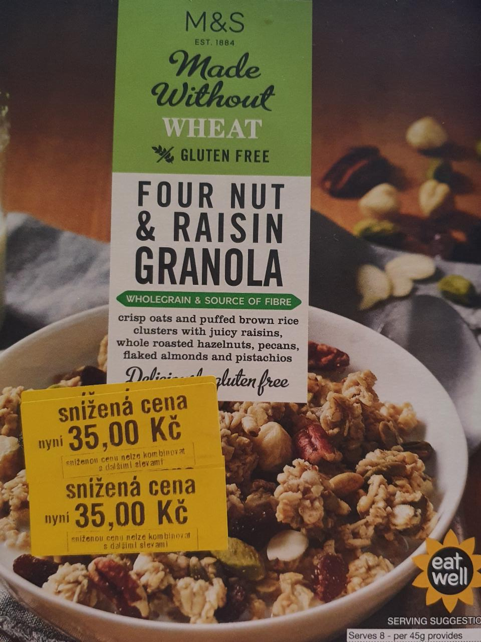 Fotografie - Four Nut & Raisin Granola - Marks & Spencer