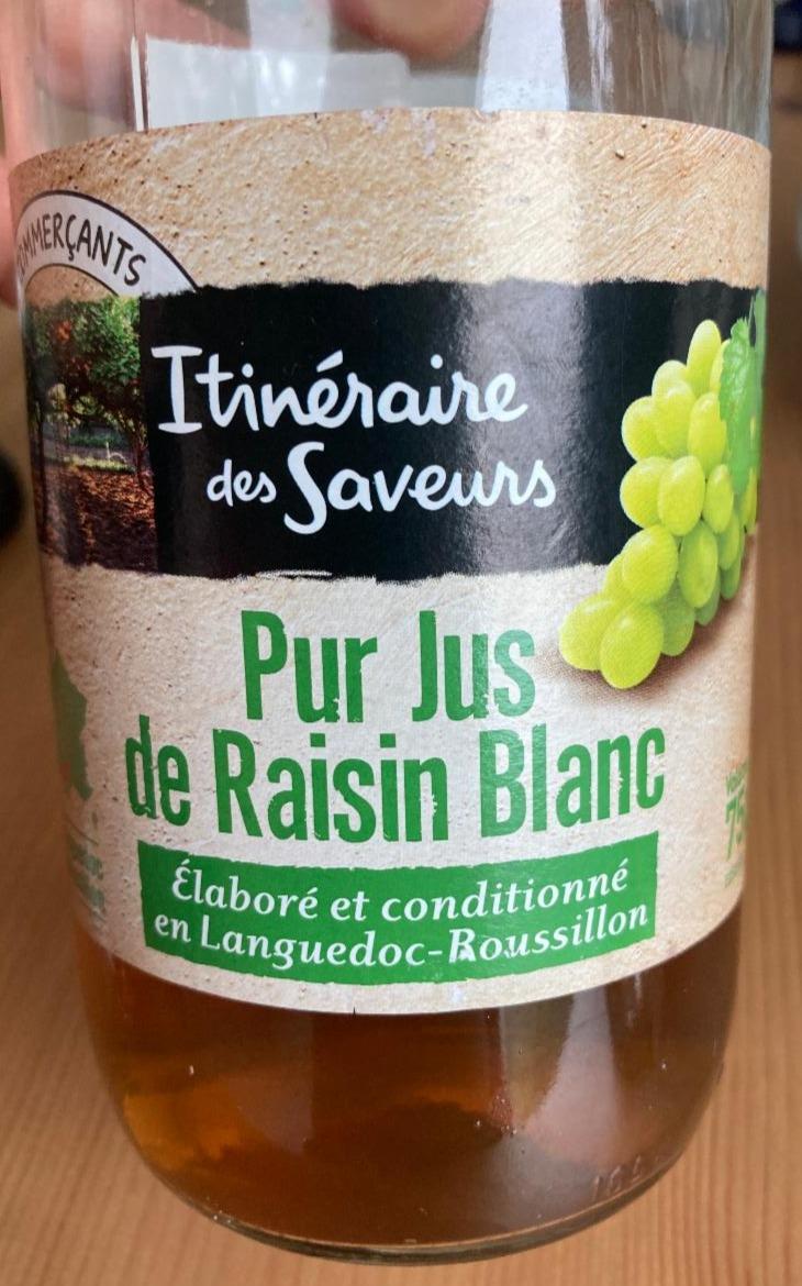 Fotografie - Pur Jus de Raisin Blanc Itinéraire des Saveurs