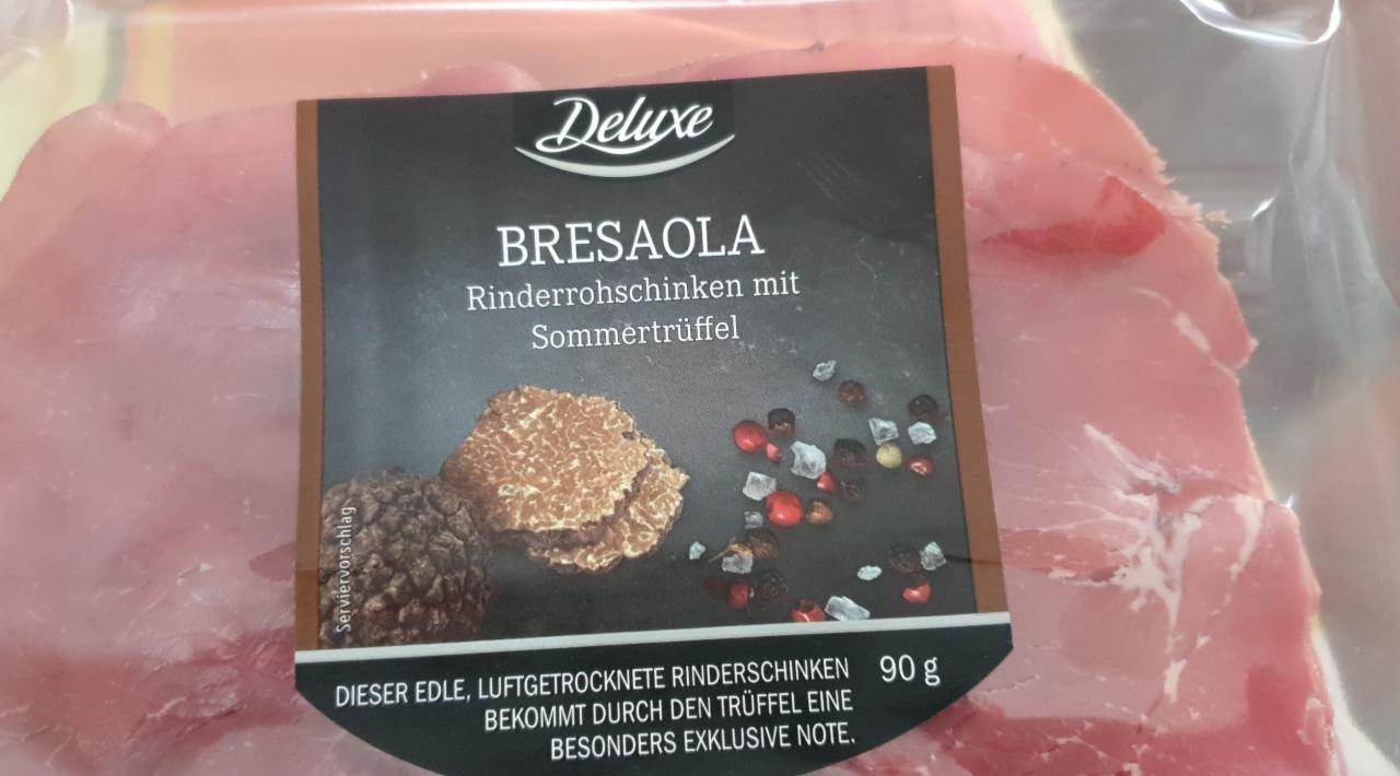 Fotografie - Bresaola Rinderrohschinken mit Sommertrüffel Deluxe