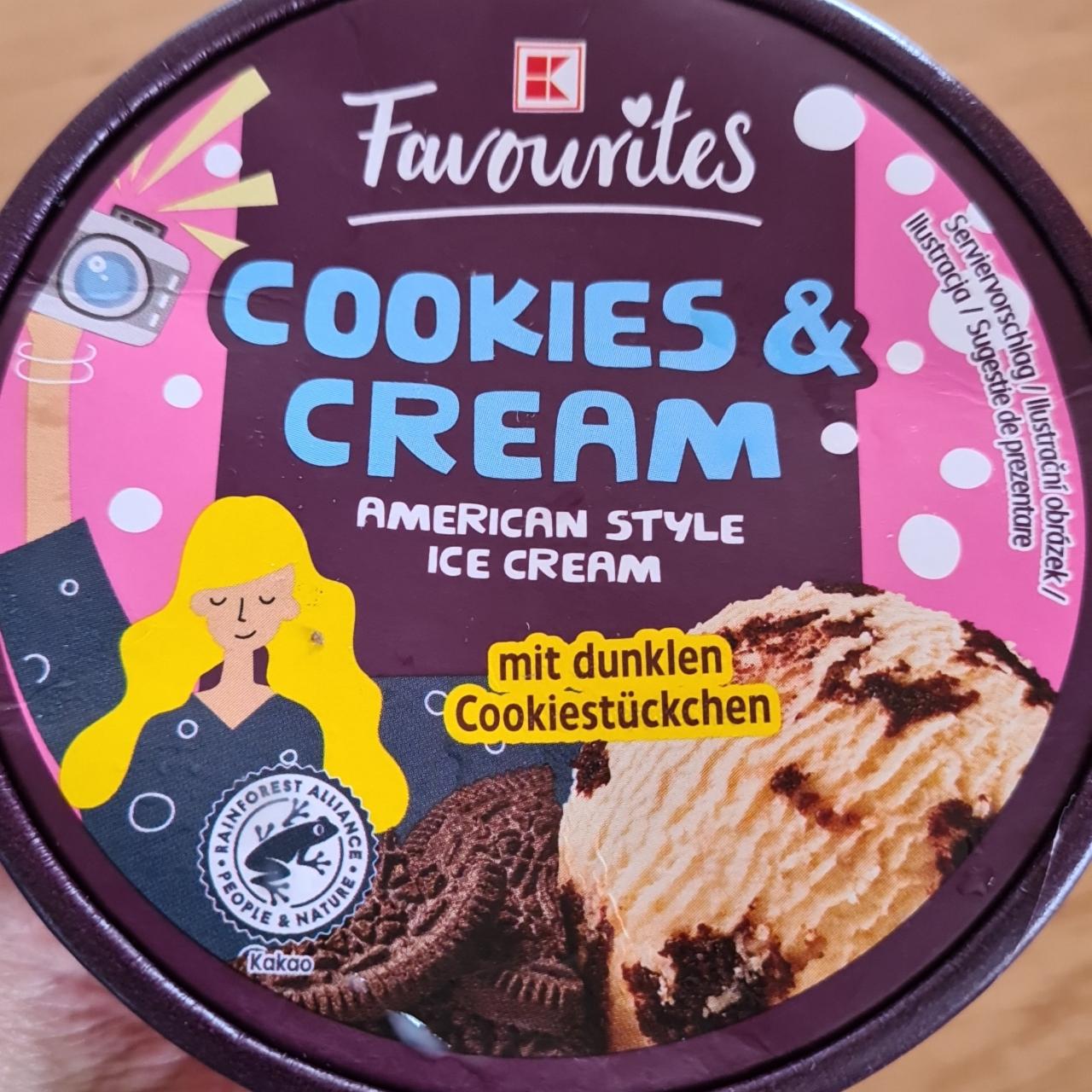 Fotografie - Cookies & cream american style ice cream K-Favourites