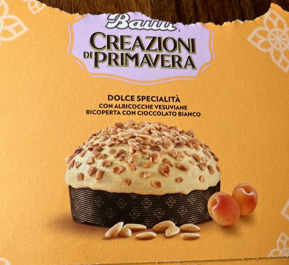 Fotografie - Bauli Creazioni di Primavera Dolce Specialità con Albicocche Vesuviane Ricoperta con Cioccolato Bianco