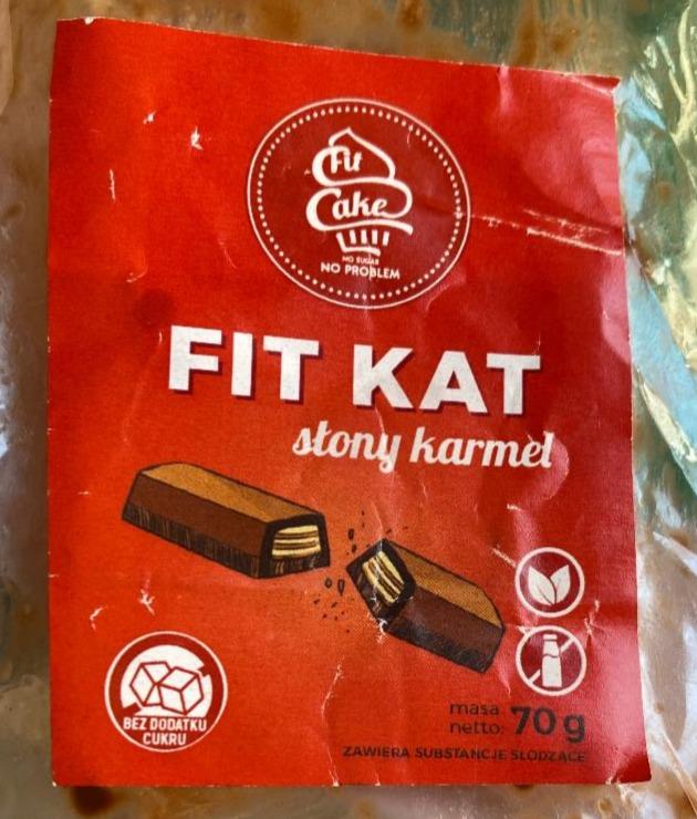 Fotografie - Fit Kat słony karmel Fit Cake