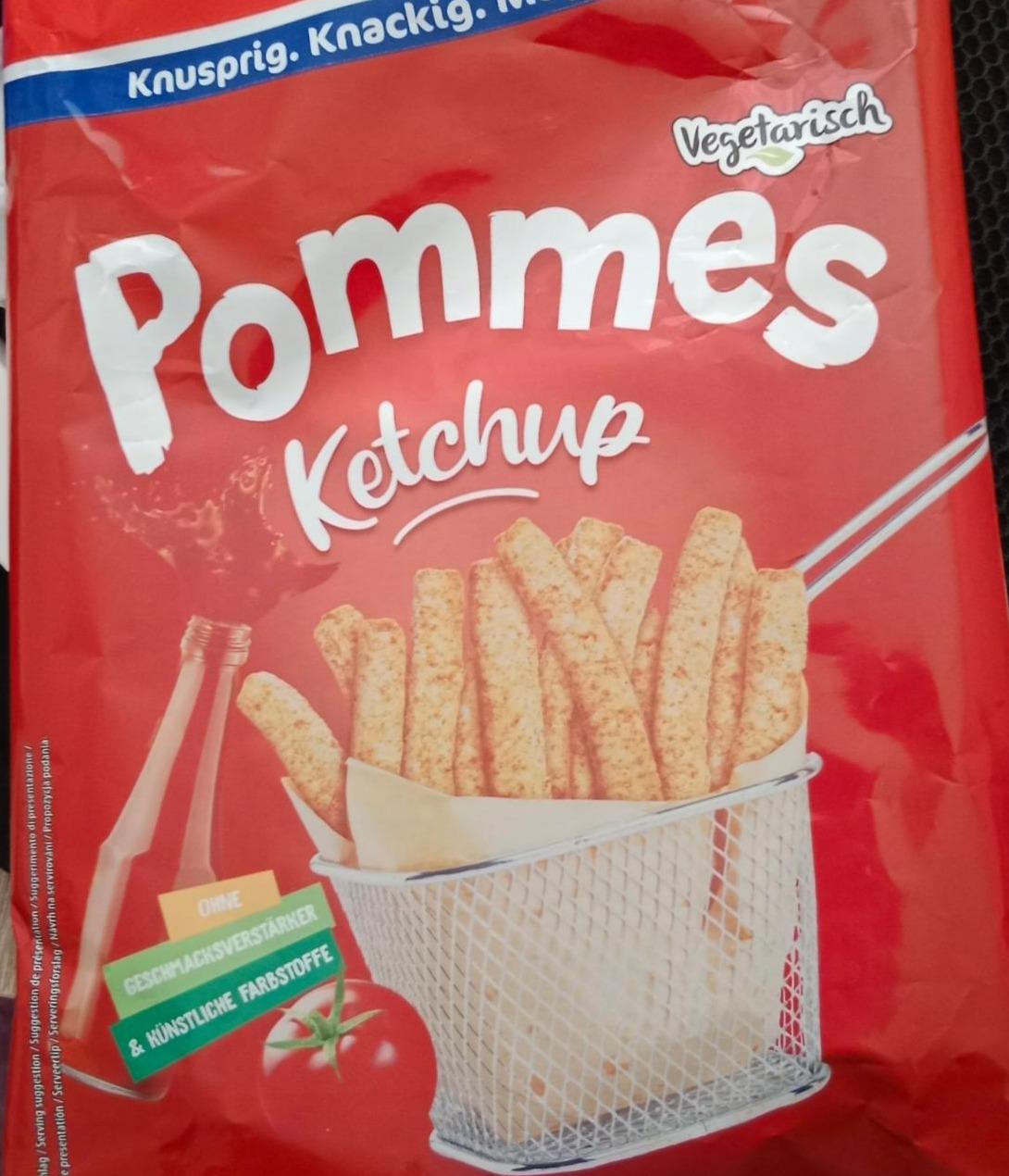 Fotografie - Pommes ketchup XOX Snack