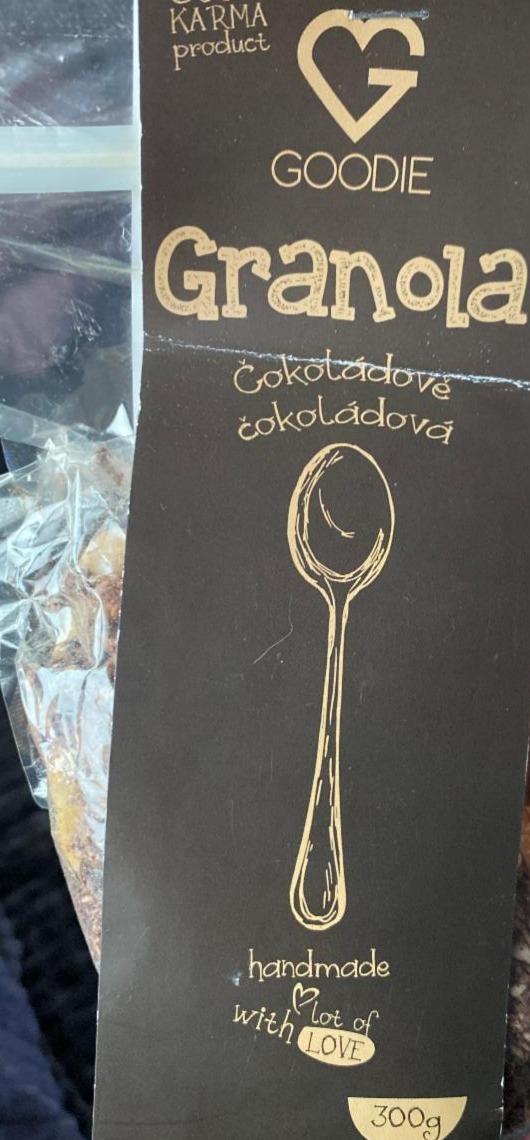 Fotografie - granola čokoládově čokoládová Goodie