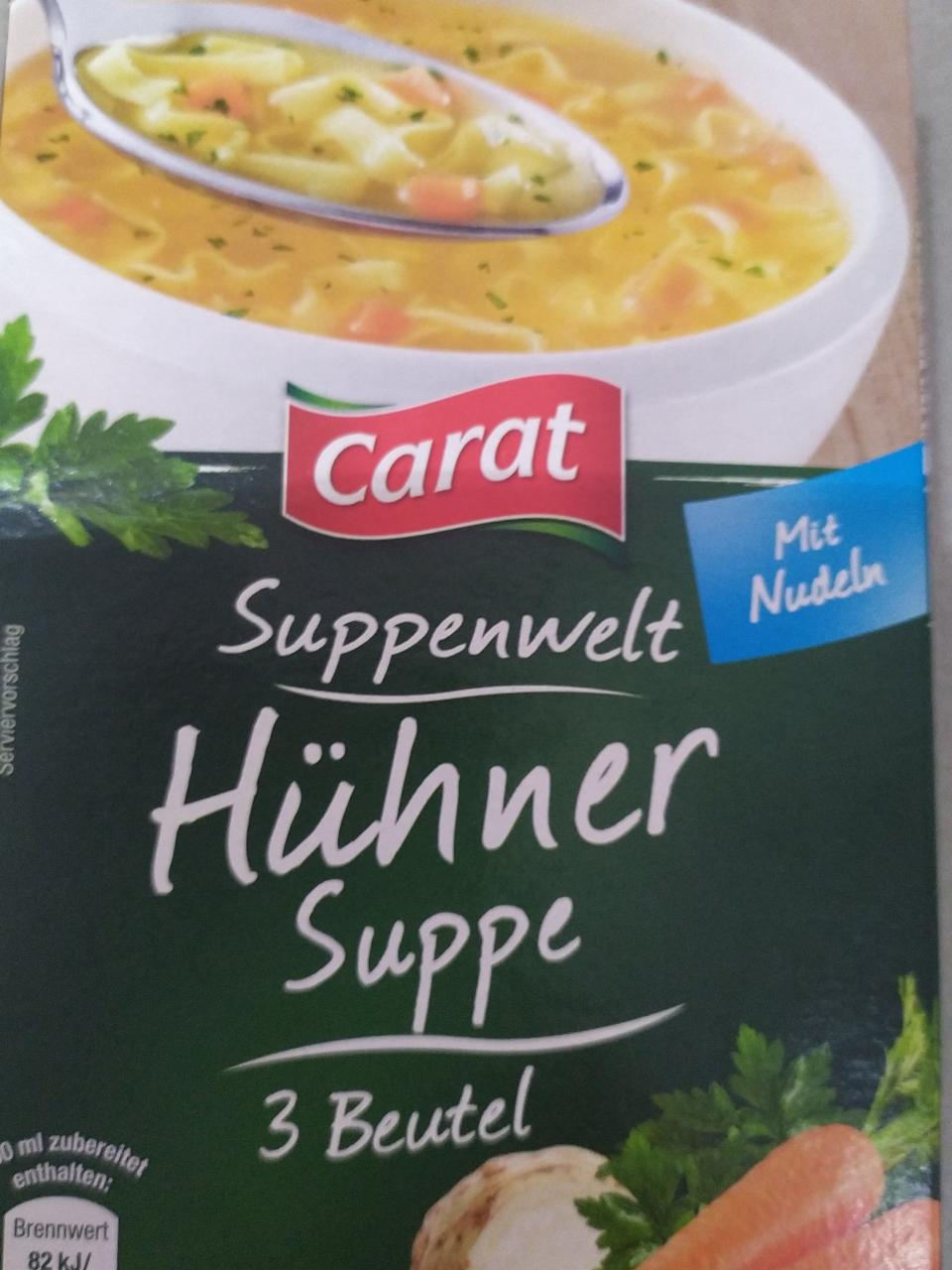 Fotografie - Hühnersuppe Carat