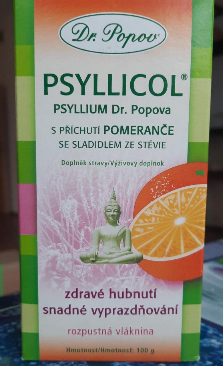 Fotografie - Psyllicol s příchutí pomeranče Dr. Popov