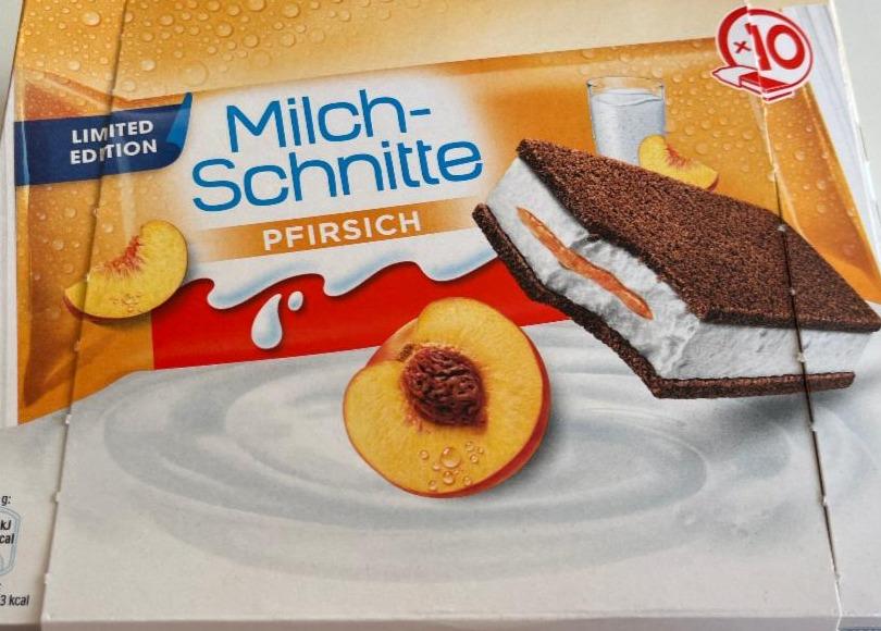 Fotografie - Milch-schnitte pfirsich Kinder